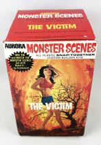 Monster Scenes - Aurora Model-Kit 1971 - The Victim Ref.632.130 (neuve boite scellée)