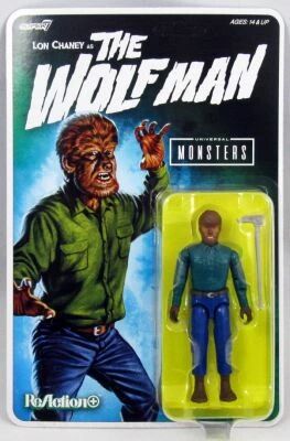 Monstres Studios Universal - Super7 ReAction+ - Le Loup-garou (Lon Chaney)
