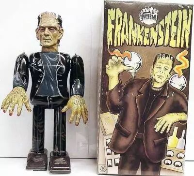 Monstres Universal Studios - Robot House Inc. - Frankenstein wind-up m�tal