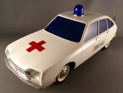 Mont Blanc 302402 Citroen GS Ambulance � Piles Gyrophare Sirene sans Boite