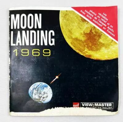 Moon Landing 1969 - View-Master (GAF) - Livret 3 disques + R�cit Complet