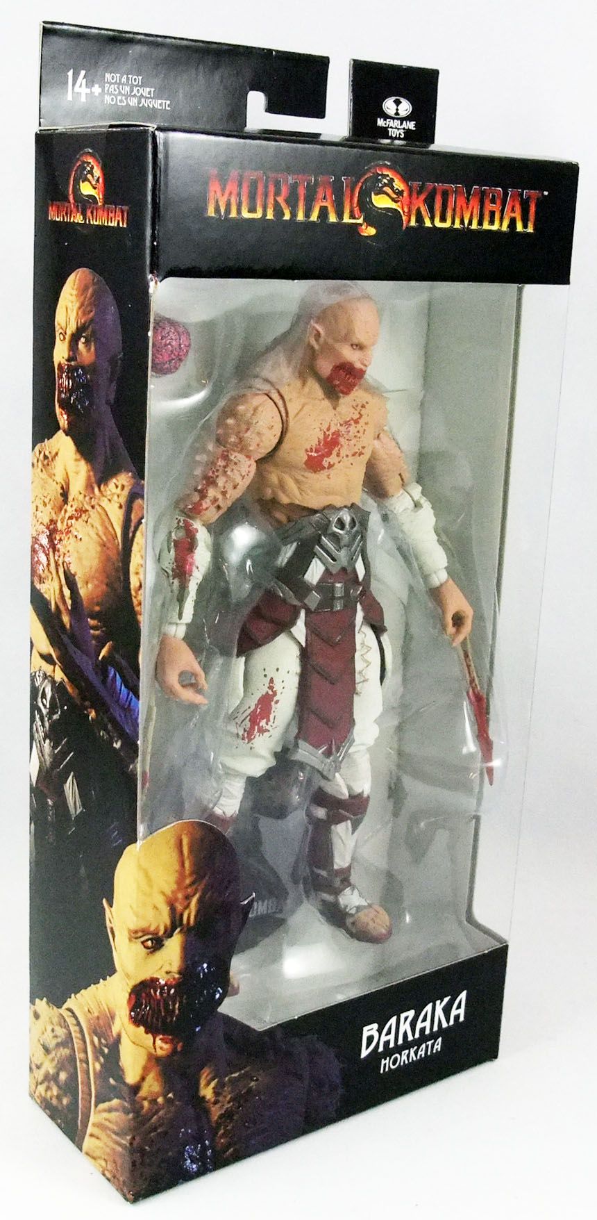 McFarlane Toys Mortal Kombat Baraka Action Figure, Multi