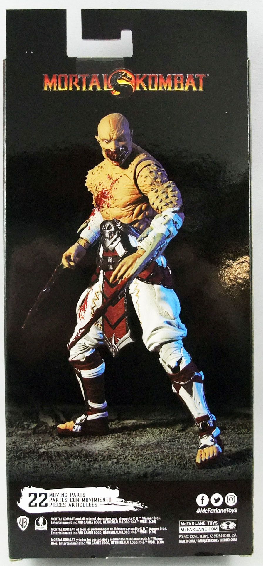 McFarlane Toys Mortal Kombat Baraka Bloody Horkata Skin 7” Action Figu –  AAA Toys and Collectibles