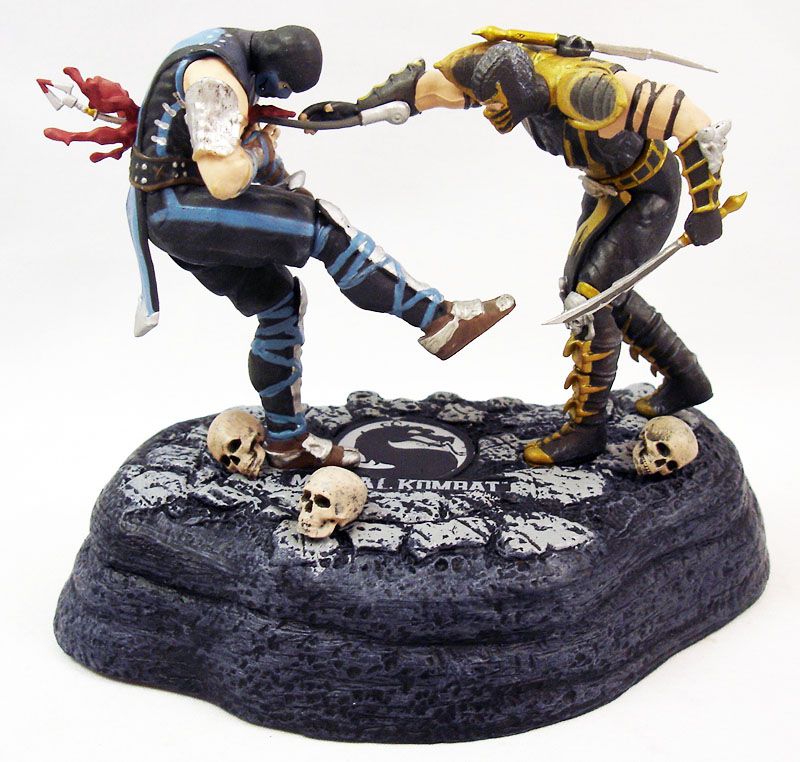 Mortal Kombat - Scorpion vs. Sub-Zero : Fatality! - pvc figures +