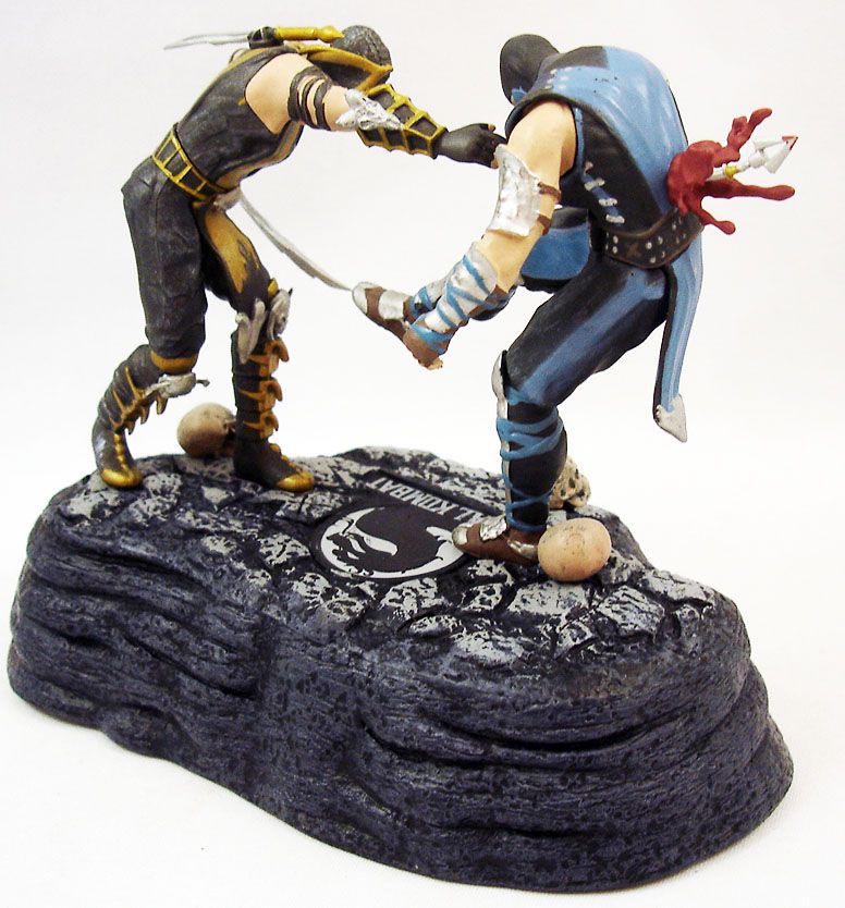 Mortal Kombat - Scorpion vs. Sub-Zero : Fatality! - pvc figures +