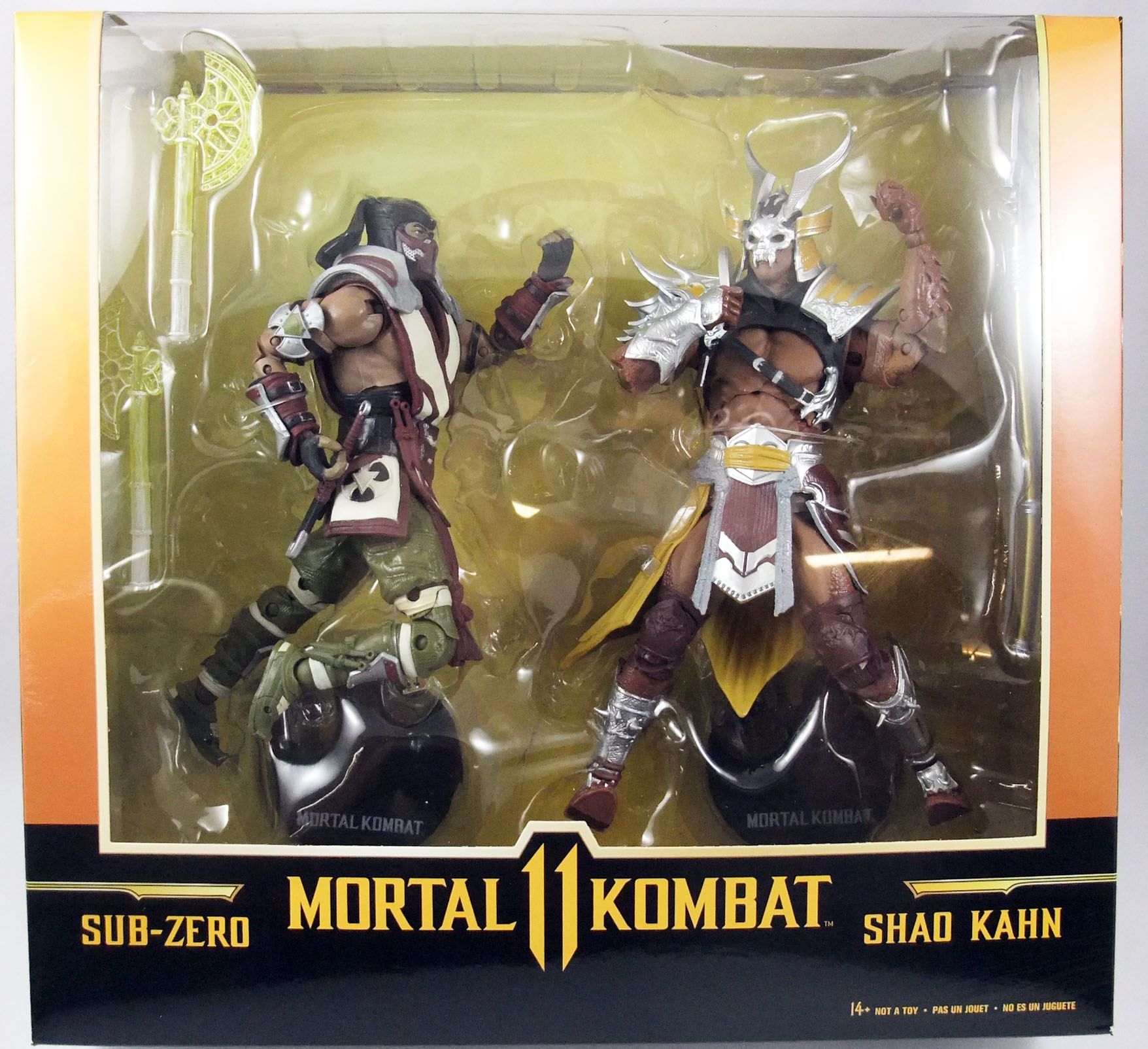 Mortal Kombat SHAO KAHN MK11 Exclusive McFarlane 7” Loose Figure