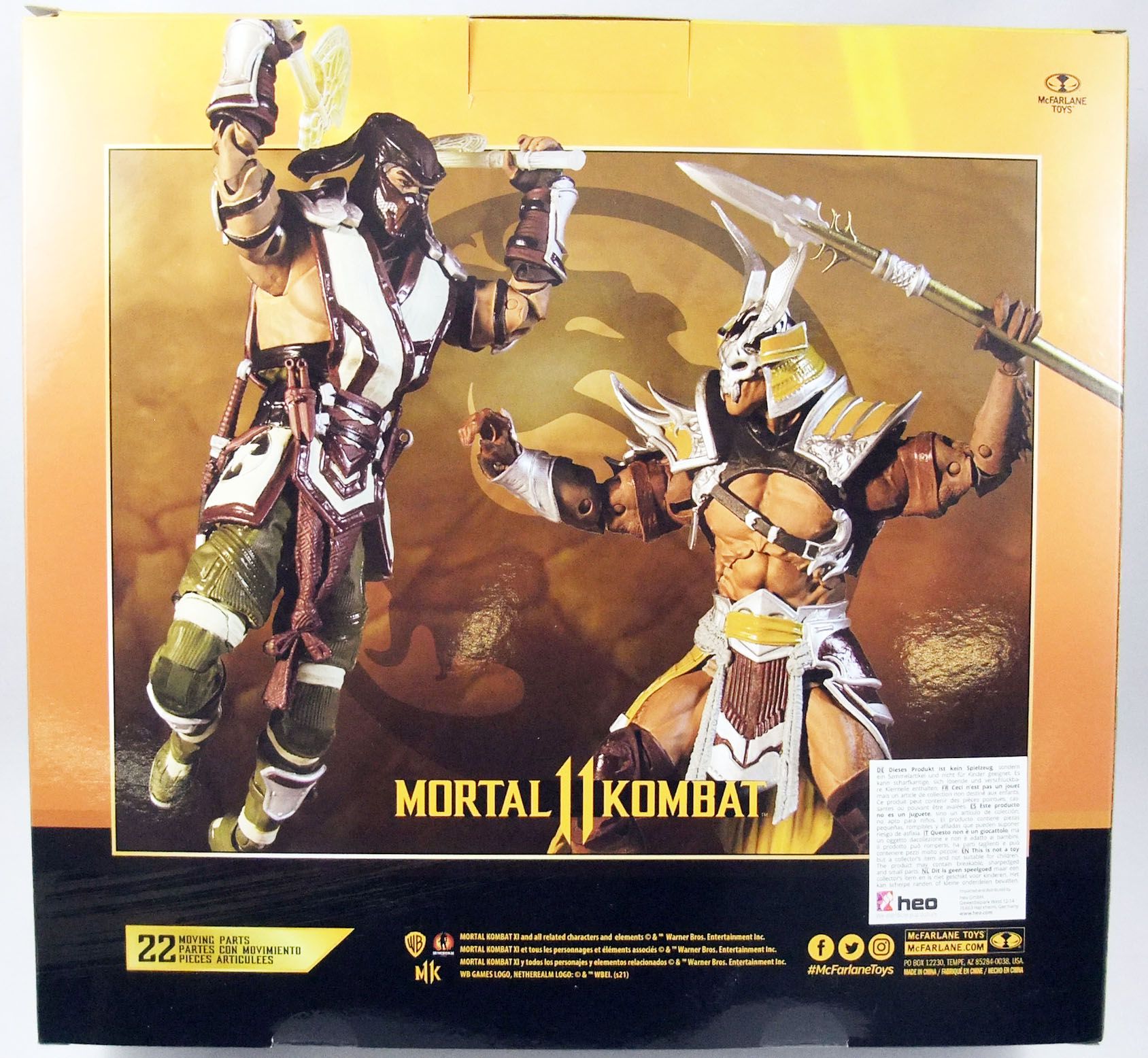 McFarlane Toys Mortal Kombat 11 Shao Kahn Figure Revealed?!?