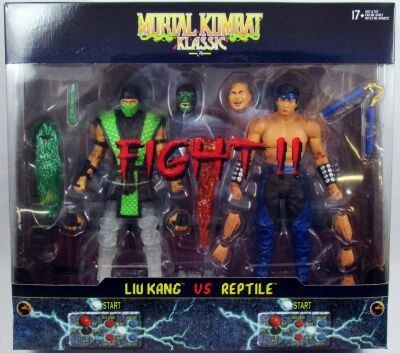 Mortal Kombat Klassic - Liu Kang vs. Reptile - Figurine 18cm McFarlane Toys