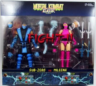 Mortal Kombat Klassic - Sub-Zero vs. Mileena - Figurine 18cm McFarlane Toys