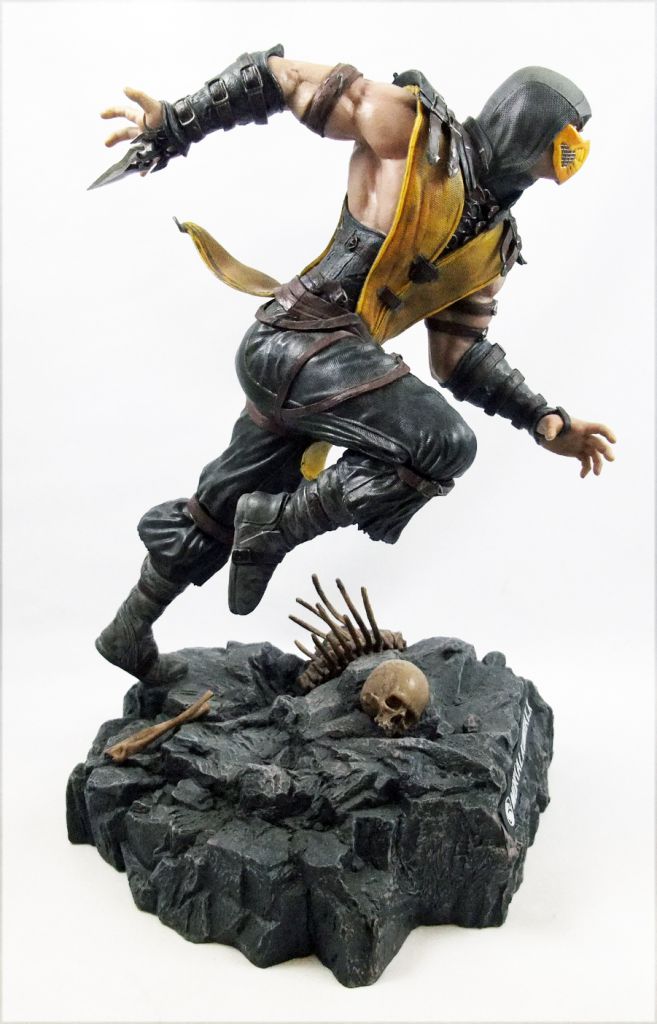 scorpion statue mortal kombat