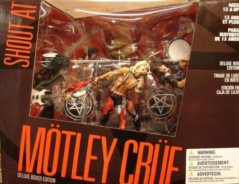 motley crue action figure set