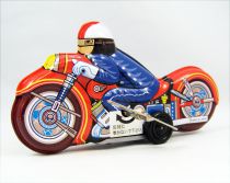 Moto - Jouet mécanique en Tôle - Motor-Cycle (Yonesawa)