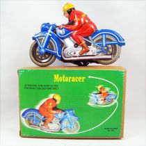 Motorbike - Tin Toy Wind-Up - Moto Racer