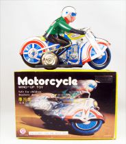 Motorbike - Tin Toy Wind-Up - Motorcycle (Q.S.H.)