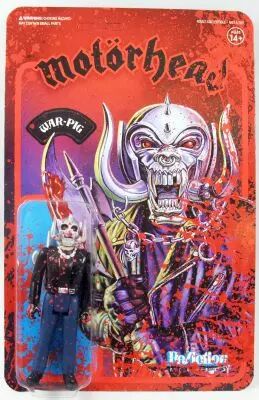 Mot�rhead - Super7 ReAction Figure - War-Pig Bloody