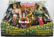 MOTU Classics - Snake Armor He-Man & Battle Armor King Hssss