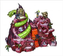 MOTU Classics - Snake Mountain playset