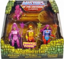 MOTU Classics - Star Sisters : Jewelstar, Tallstar, Starla & Glorybird