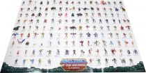 MOTU Classics Maps - Masters of the Universe checklist printed 30\ x20\  poster