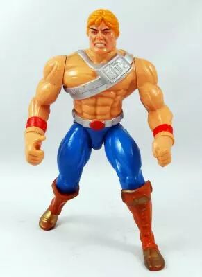 MOTU New Adventures of He-Man - Battle Punching He-Man / He-Man Champion de la Galaxie (loose)