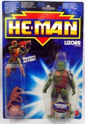 MOTU New Adventures of He-Man - Lizorr (Europe card)