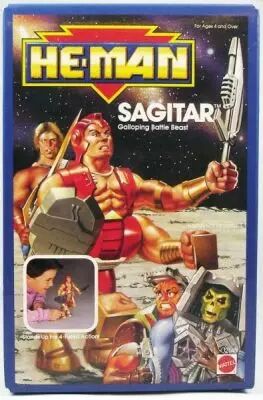 MOTU New Adventures of He-Man - Sagitar / Tharkus (boite USA)