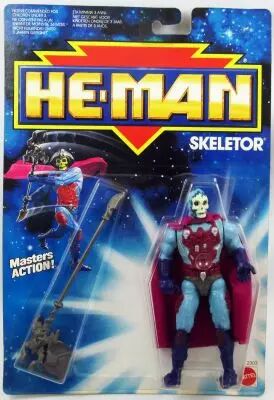 MOTU New Adventures of He-Man - Skeletor (carte Europe)