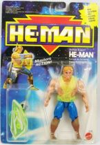 MOTU New Adventures of He-Man - Thunder Punch He-Man  He-Man Pouvoir du Tonnerre carte Europe