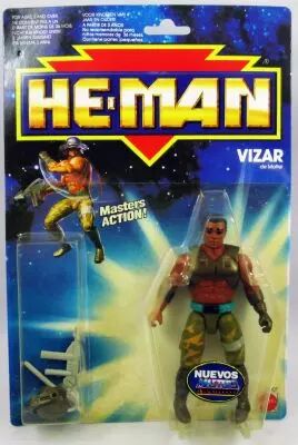 MOTU New Adventures of He-Man - Vizar (Europe card)
