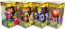 MOTU Wacky Wobbler Funko - Set de 4 figurines Bobble-Head : He-Man, Skeletor, Beast-Man, Orko