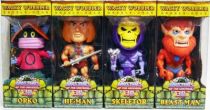 MOTU Wacky Wobbler Funko - Set of 4 Bobble-Head figures : He-Man, Skeletor, Beast-Man, Orko