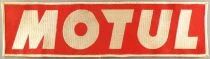  Motul - Car Oil - Vintage Embroidered Patch  27,8 x 7,5 cm