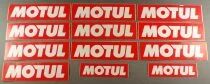 Motul - Huile Automobile - Lot de 23 Autocollants Vintage
