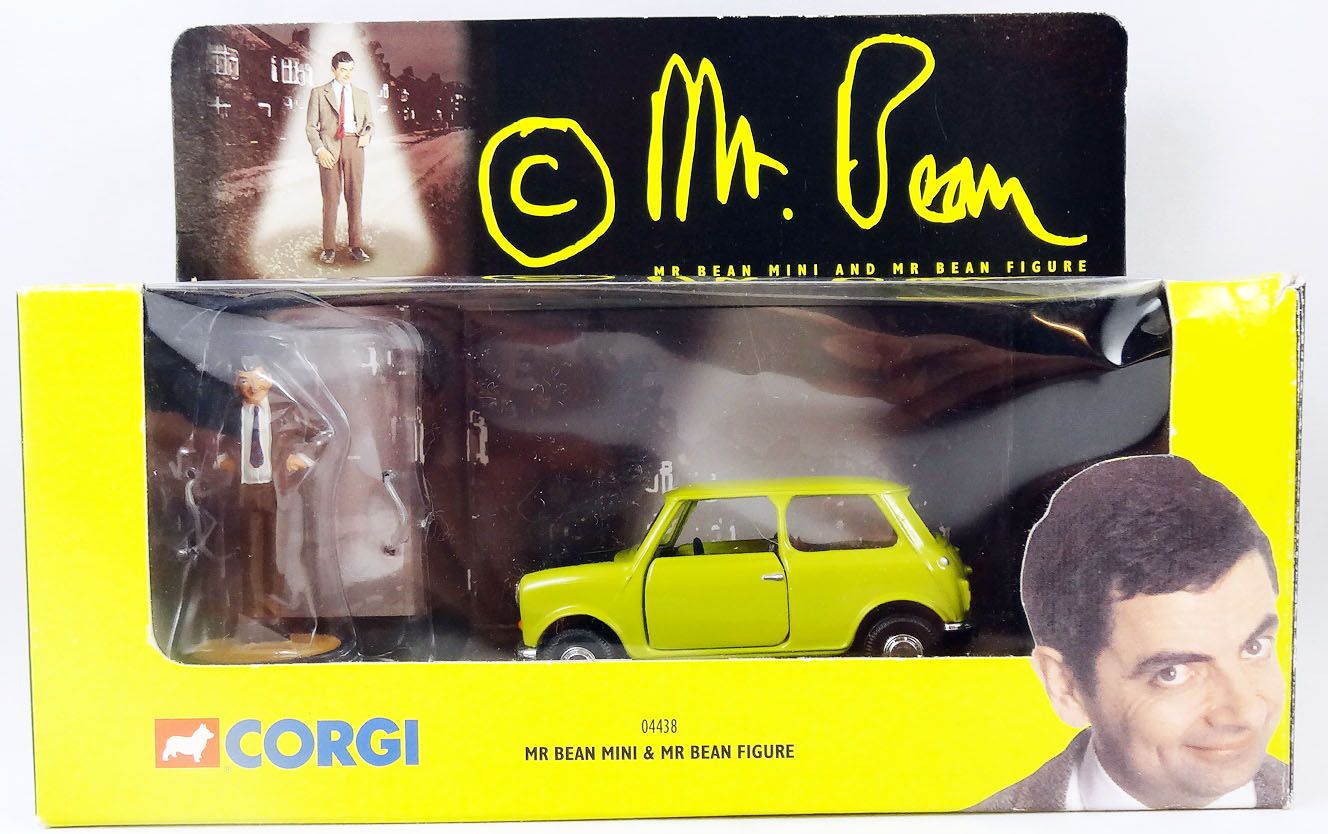 (Mr. Bean - Corgi - 1:36 scale Mr. Bean's Mini diecast