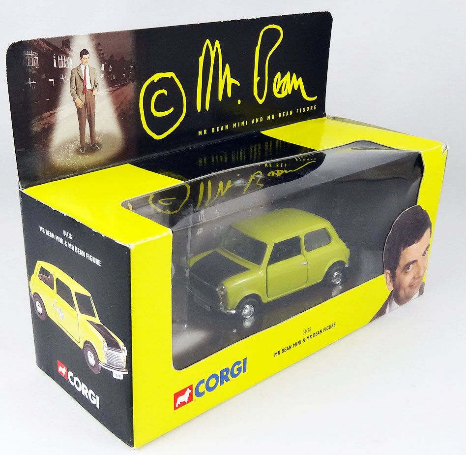 Mr. Bean - Corgi - 1:36 scale Mr. Bean's Mini diecast