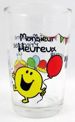 Mr Bonhomme - Verre � moutarde Amora - Monsieur Heureux & Madame Princesse
