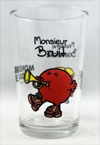 Mr. Men & Little Miss - Amora Mustard glass - Mr. Noise & Mrs. Chatty