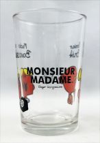Mr. Men & Little Miss - Amora Mustard glass - Mr. Noise & Mrs. Chatty
