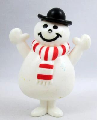 Mr. Men & Little Miss - McDonald\'s Plastic Figure - Mr. Snow