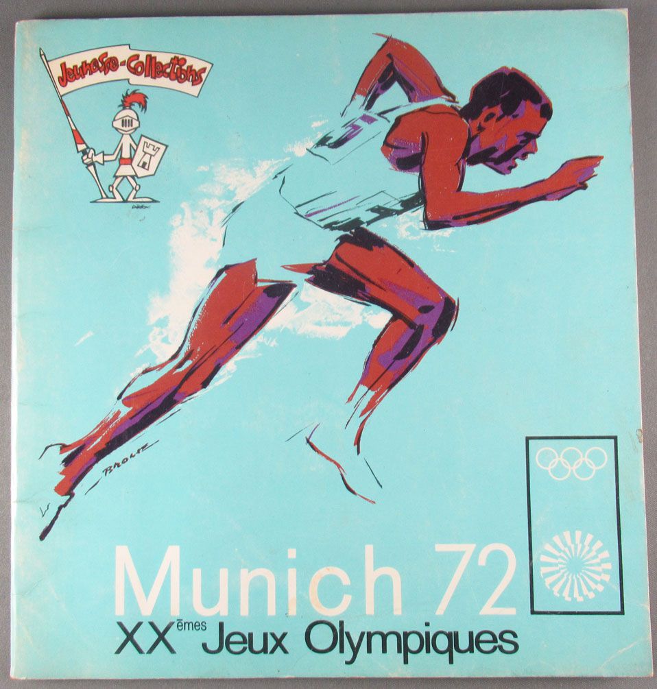 München 72 Olympic Games Panini Stickers collector book
