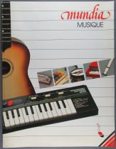 Mundia Musique Catalogue A4 12 Pages Guitares Synthé Percus