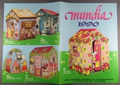 Mundia Tentes Catalogue 1990 Pif le Chien Picsou Zorro