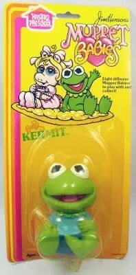 Muppet Babies - Hasbro Preschool 5\  figure - Baby Kermit