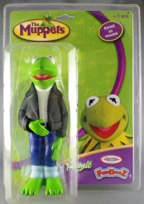 Muppet Show - FunBeeZ - Kermit Foam Fgure 8inch - Mint on Card