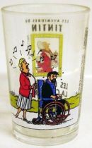 Mustard glass Amora Tintin The Castafiore\'s jewels