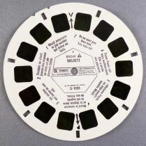 Musti - 3 x View-Master Discs Set Loose Ref. D 110-F