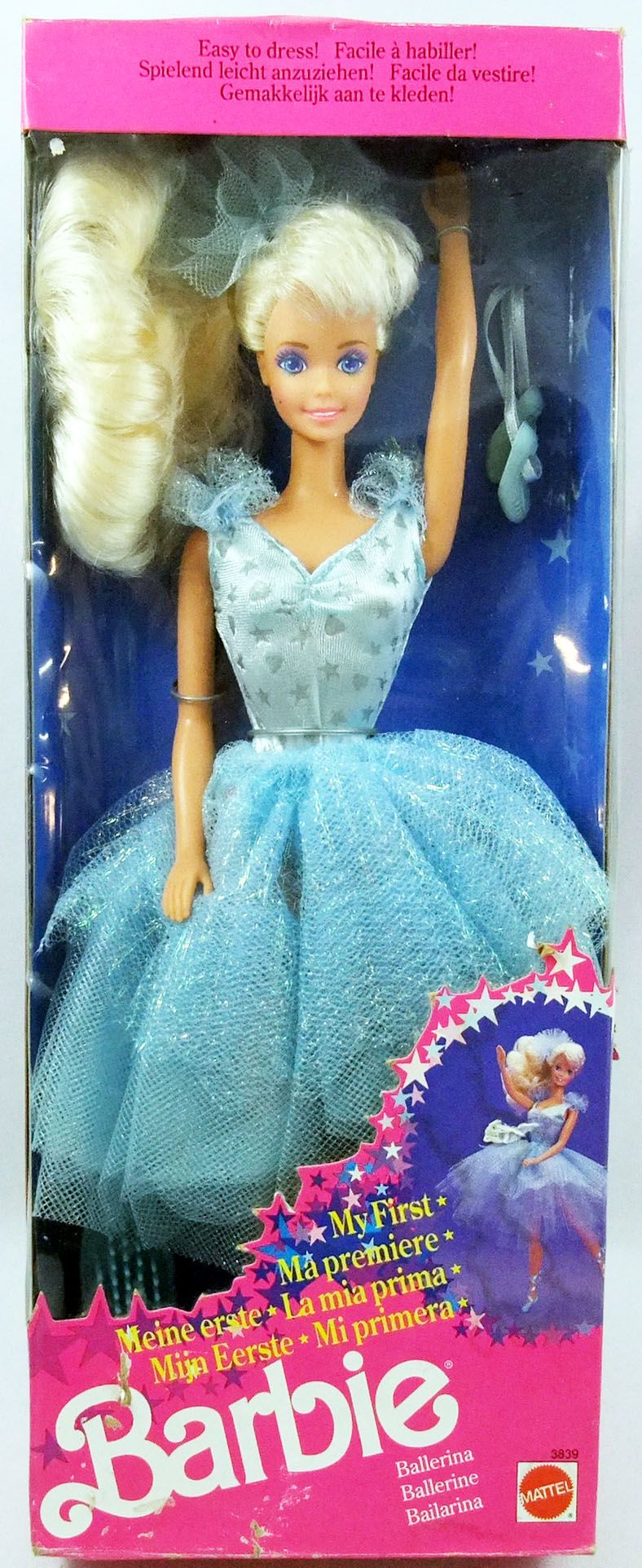 zuigen definitief Verliefd My First Ballerina Barbie - Mattel 1991 (ref. 3839)