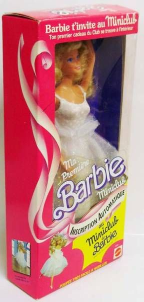 Vintage 1988 Ma Premiere Barbie Miniclub 