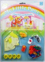 My Little Pony - Hasbro UK - Baby Wear with Pocket Pals - Clown Suit and Bathrobe