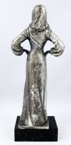 Nana Mouskouri - 7\" die-cast métal statue - Daviland France 1978